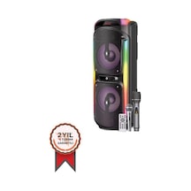 Torima Kts-1929 Taşınabilir Rgb Ledli Bluetooth Hoparlör Usb-tf Siyah