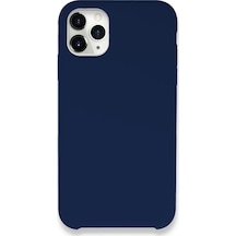 Newface Apple İphone 11 Pro Kılıf Lansman Legant Silikon - Lacivert