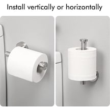 Tuvalet Kağıdı Tutucu, Premium Paslanmaz Çelik Yapı, Kolay Monte Edilebilir Duvar Askısı, Banyo Ve Mutfaklar İçin Şık Ve Dayanıklı Tuvalet Kağıdı Tutucu, Modern Tasarım Acı Kahve