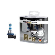H11 Ampül Nv +%150 Fazla Işık Ve %20 Beyaz Işık 12v 55w - Wolfram 29311 Nv