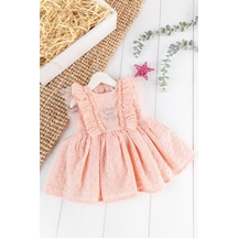 Babymod Fırfırlı Tüllü Sırt Dekolteli Yazlık Kız Bebek Elbise 001