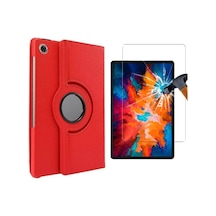Lenovo Tab Tb311fu Zaek0030tr Uyumlu 360 Dönerli Tablet Kılıfı + Ekran Koruyucu Arka Kapak