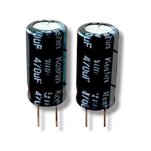 470uf 25v Elektrolitik Kondansator 8x12mm 10 Pcs Adet