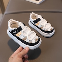 Yeni Yazlık Çocuk Sandalet-siyah