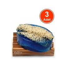 Kabak Lifli El Yapımı Doğal Argan Yağı Sabunu 120 G x 3 Adet