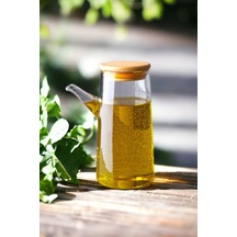 Borosilikat Cam Yağlık Sirkelik 330ml 3826