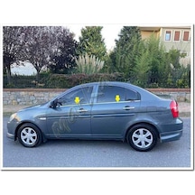Hyundai Accent Era Krom Cam Çıtası 4 Parça Paslanmaz Çelik