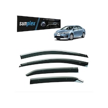 Sunplex Kromlu Cam Rüzgarlığı Toyota Corolla 2013-2018 İle Uyumlu