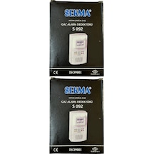 Sekma Doğal Gaz Metan Alarm Dedektörü S-092 2 Adet