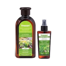 Tresan 6 Bitki Kepek Karşıtı Bakım Şampuanı 300 ML + Saç Toniği 125 ML