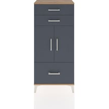 Hyperion Dolap 2 Raflı 3 Çekmeceli 2 Kapaklı 60x44x134 Çam-antrasit Atlas Çam Hyperion Dolap 2 Raflı 3 Çekmeceli 2 Kapaklı 60x44x134 Çam-antrasit Atlas Çam