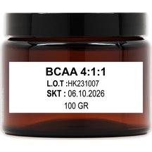 Bcaa 4:1:1 Hammadde 100 Gr