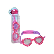 Taşlı Çocuk Yüzme Gözlüğü Çok Renkli