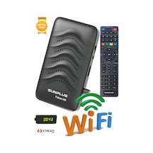 Sunplus Falcon Çanaklı-çanaksız Wi-fi Dahil Full Hd Sınırsız Sinema Paketli Uydu Alıcısı