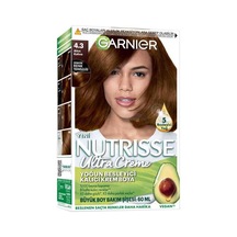 Nutrisse Ultra Creme 4,3 Altın Kahve Saç Boyası, 3600542539609