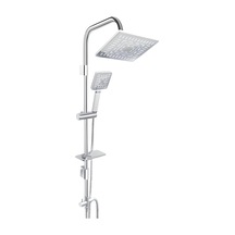 Tetra Kare Tall Duş Seti Çok Renkli