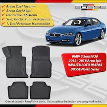 Bmw 3 Serisi F30 Paspas Araca Özel 2012-2018 Derin Havuzlu Bosse North Serisi