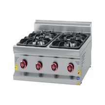 Karacasan Endüstriyel 900 Seri Set Üstü 80 Cm 4 Gözlü Lpg Tüplü Ocak