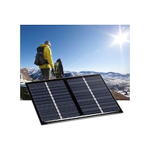 1.5w 12v Polikristalin Silikon Güneş Paneli Güneş Pili Dıy Güç Şarj Cihazı İçin 115 90mm