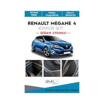 Renault Megane 4 Konfor Seti -saklama Alanları Kumaş Kaplama-ses I Zolasyon Amaçli Ürün Sedan