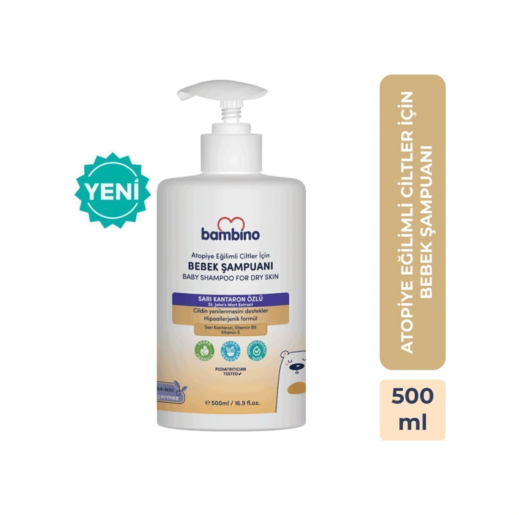 Bambino Atopik Bebek Şampuanı 500 ML