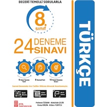 Ata Yayıncılık 8. Sınıf 24 Deneme Sınavı Türkçe