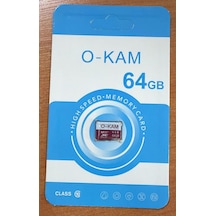 O-kam 64 Gb Microsd Hafıza Kartı Kameralar İçin Uygundur