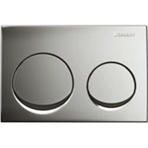 Geberit Alpha10 115.040.21.5 Kumanda Kapağı,Parlak Krom