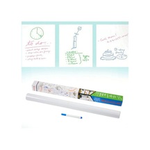 Ers Silinebilir Kalemli Sticker Duvara Yapışabilen Yazı Tahtası 60x100 Cm Çok Renkli