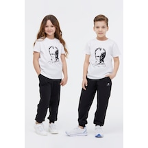 Lumberjack Ul 11ata01 4fx Beyaz Unisex Çocuk Kısa Kol T-shirt 000000000101924308