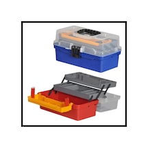 Savex Şeffaf Balıkçı Takım Çantası 15" 335 175 195mm