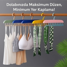 Kancalı Ve Yapışkanlı Dolap Askısı Özel Seri 1 Adet Plastik Çok Renkli Cn Diğer