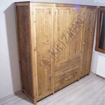 KilizmanMasif Masif Ahşap Gardırop