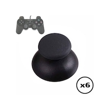 6 Adet Ps2 Analog Başlık Playstation 2 Topuz Ps3 Kol Tamiri Yedek Parça