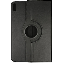 Huawei Matepad Air 11.5 Kılıf 360 Tablet Deri Kılıf - Siyah Arka Kapak