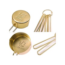 Gümüş 8 Adet Paslanmaz Çelik Ölçme Kaşıkları Ve Ölçme Bardak Seti Mutfak Aksesuarları Pişirme Çay Kahve Kaşığı Ölçme Araçları