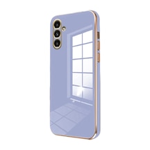 Samsung Galaxy Uyumlu, A25 5g Kılıf Volet Silikon - Mavi