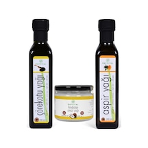 Bayvital Çörek Otu Yağı 250 ML + Aspir Yağı 250 ML + Hindistan Cevizi Yağı 250 ML