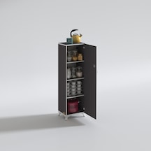 Kenzlife mutfak dolabı zehra 128*030*032 gri kilitli ayaklı banyo evrak ofis kitaplık ayakkabılık kiler Kenzlife mutfak dolabı zehra 128*030*032 gri kilitli ayaklı banyo evrak ofis kitaplık ayakkabılık kiler