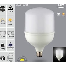 Noas 60w 6500k Beyaz Işık Led Torch Ampul