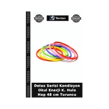 Delux Serisi Kondisyon Okul Enerji K. Hulo Hop 48 Cm Turuncu