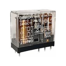 Omron G2r-2 24vdc 5a Çift Kontak 8 Pin Power Relay Güç Rölesi