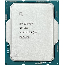 Intel Core İ5 12400f Tray 2.5 Ghz 4.4 Ghz 18mb Lga1700p Vgasız Kutusuz 12.nesil İşlemci