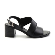 Bambi Siyah Leather Kadın Klasik Topuklu Ayakkabı K05586222403 Siyah