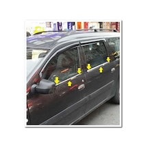 Woc Chrome Dacia Logan Mcv Krom Cam Çıtası 2013 Sonrası 4 Parça P