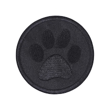 Aplike Ütü İle Yapışan Siyah Pati Arma 5 Cm