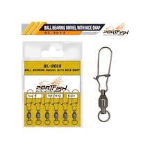 Portfish Bl-3013 Bilyalı Kilitli Klips 2