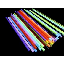 Mert Frozen Pipet Renkli 7 Mm 22 Cm Pk 100'Lü Paketler Tek Renkt
