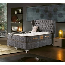 Delta Ultra Ortopedik Antialerjik 30cm 150 200 Yatak-baza-başlık Seti 150 x 200