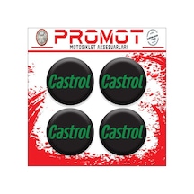 Castrol Tasarım Damla Sticker 4cm-4 Adet Diğer